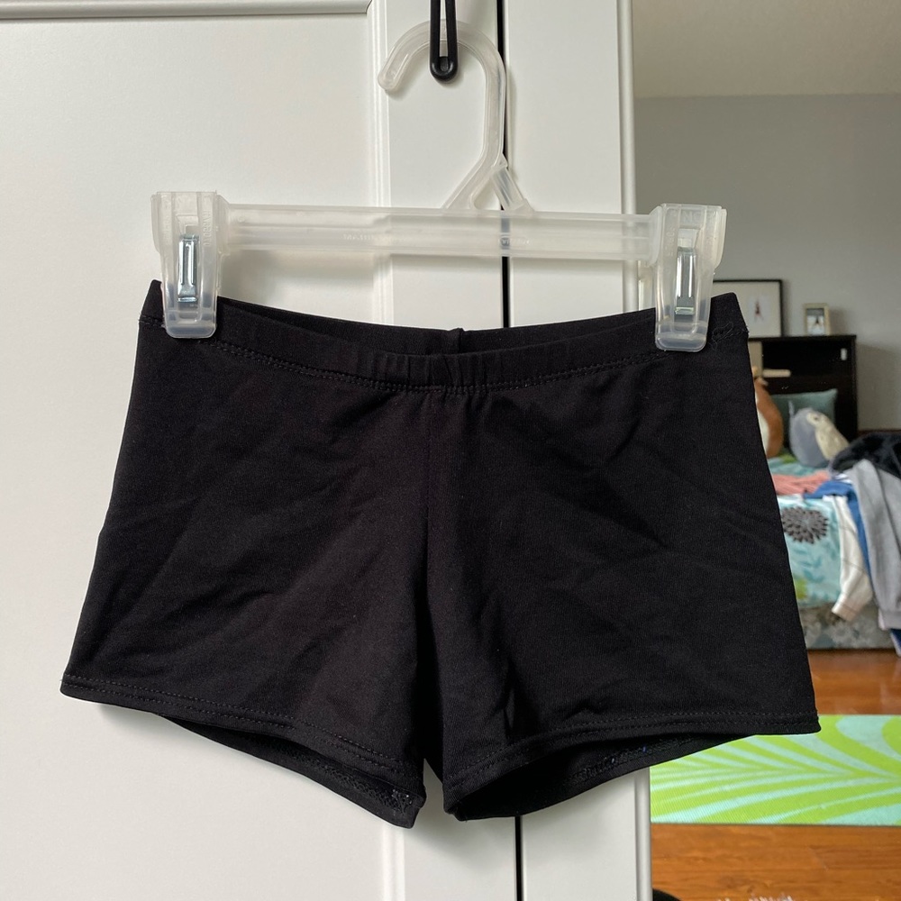 Black Booty Shorts